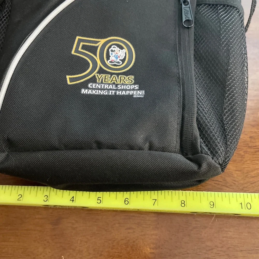 Disney Central Shops 50 Years Mickey Mouse Insulated Cooler Bag Black Shoulder